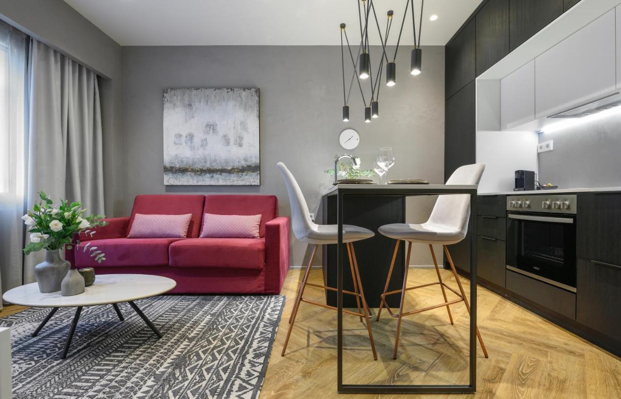 Olvios Luxury Suites Tesalonika Bagian luar foto