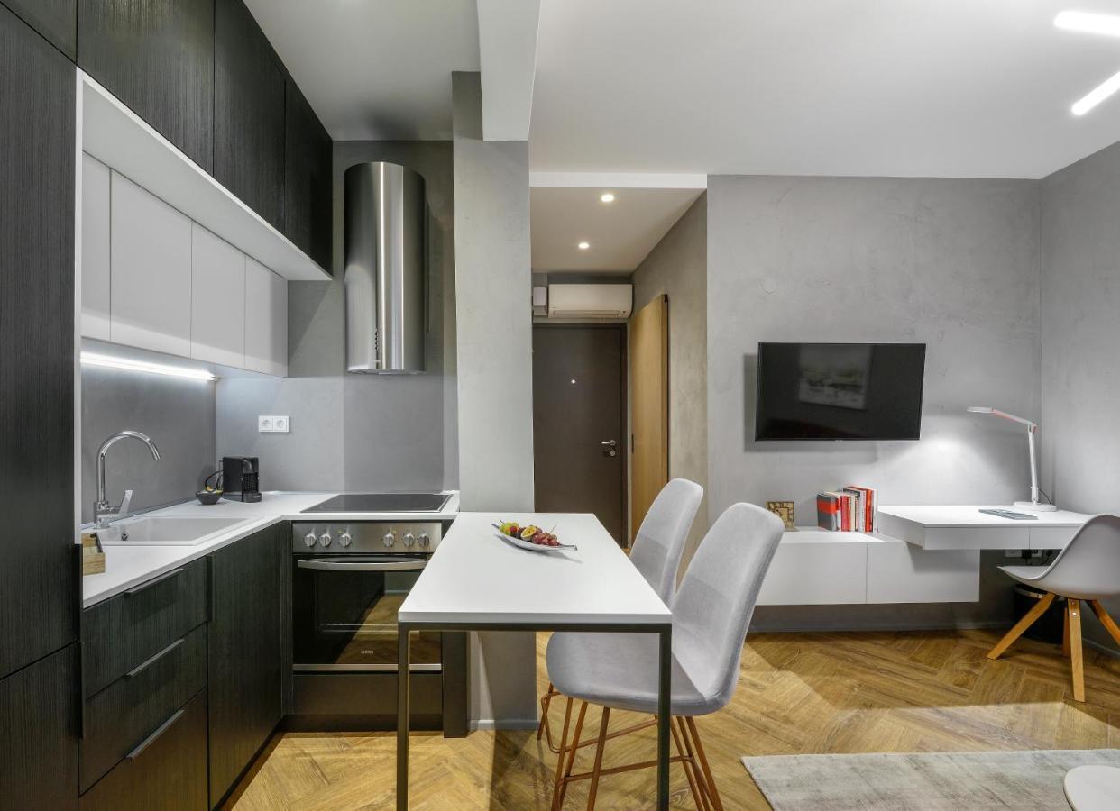 Olvios Luxury Suites Tesalonika Bagian luar foto
