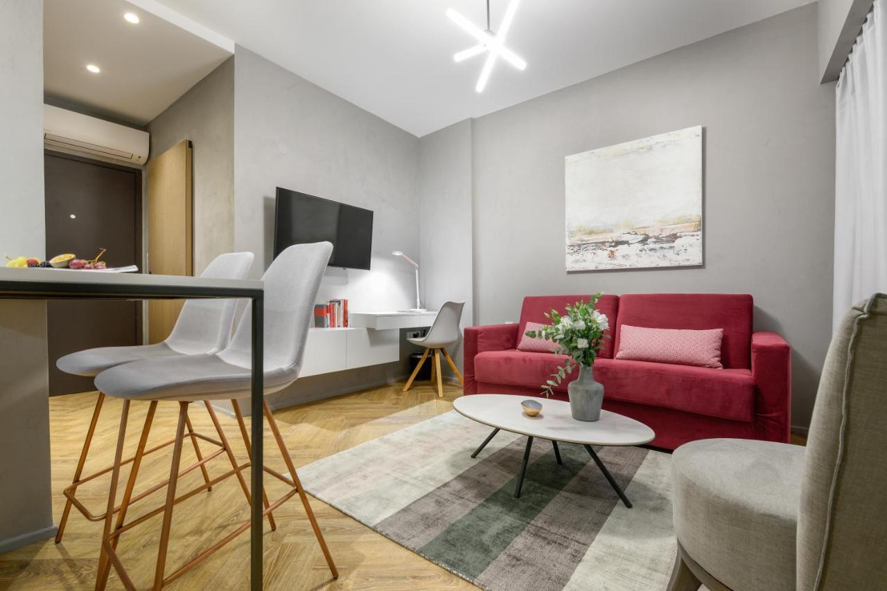 Olvios Luxury Suites Tesalonika Bagian luar foto