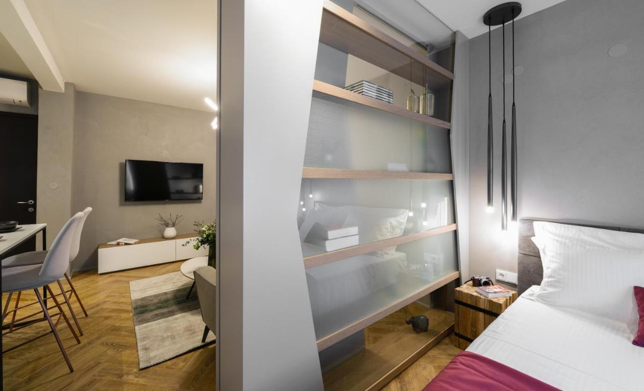 Olvios Luxury Suites Tesalonika Bagian luar foto